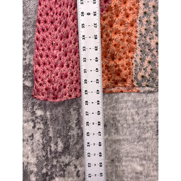 Anthropologie Dress Large Womens Varun Bahl Catria Patchwork Floral A Line - Picture 7 of 11